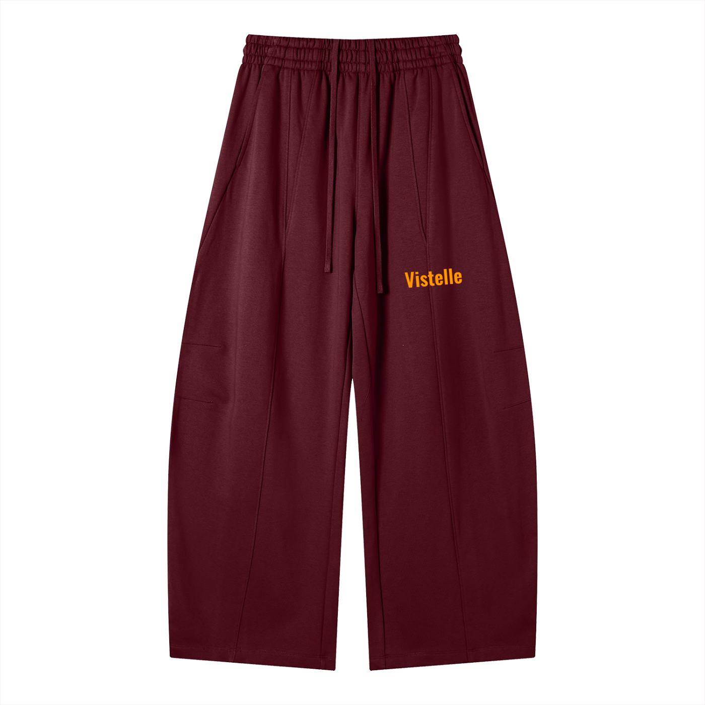 Vistelle heavyweight wide leg panel sweatpants
