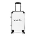 Vistelle monogram carry-on suitcase — compact travel luggage