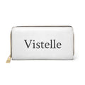 Vistelle zipper wallet (White)