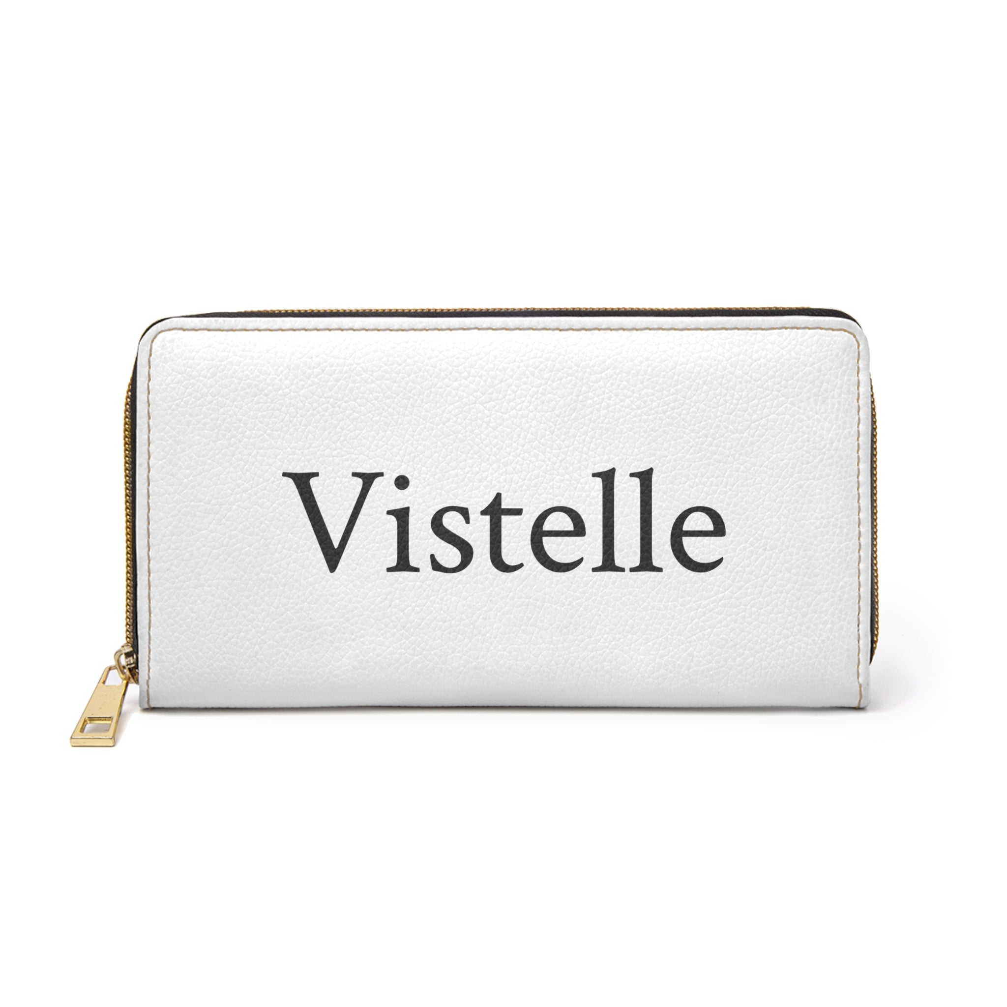 Vistelle zipper wallet (White)
