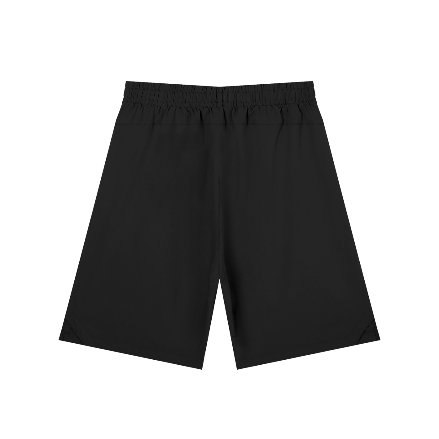 Vistelle men’s solid elastic waist shorts