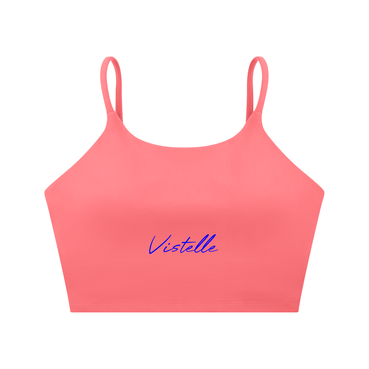 Vistelle Sports Spaghetti strap yoga sports bra