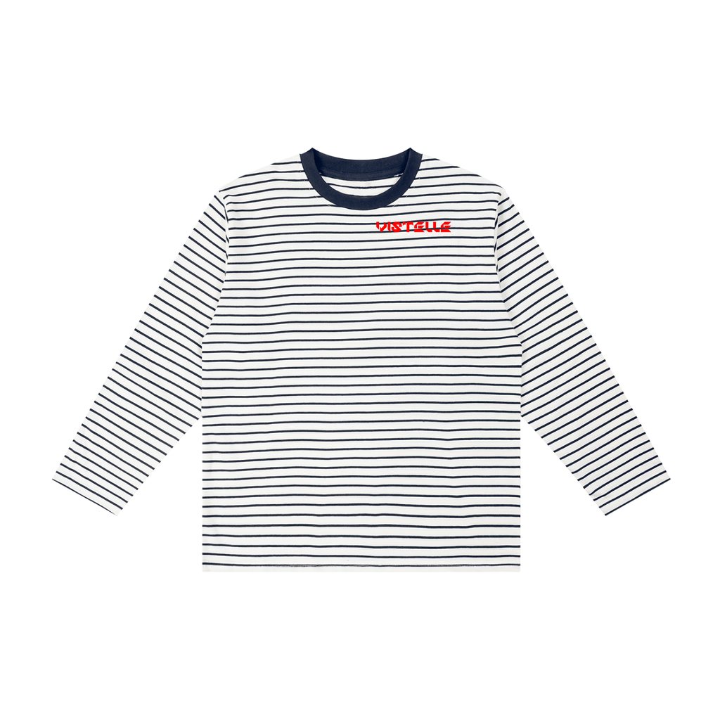 Vistelle kid's striped long sleeve T-Shirt