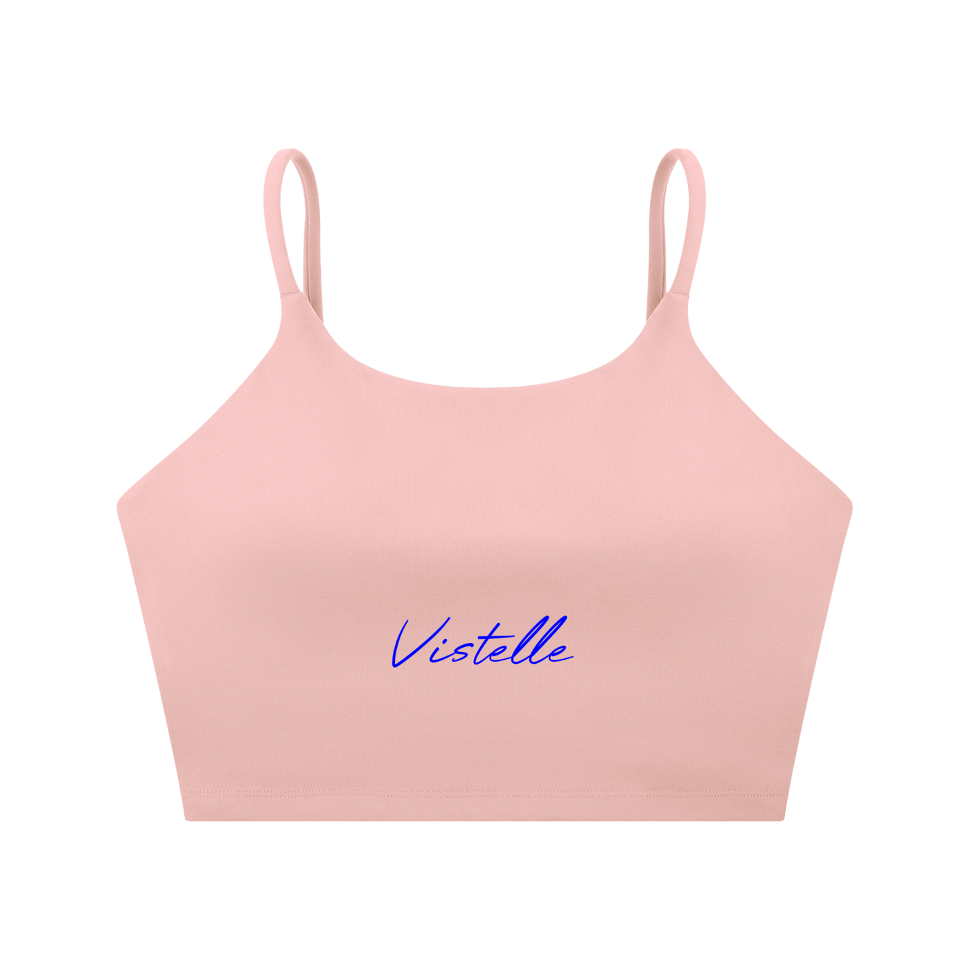 Vistelle Sports Spaghetti strap yoga sports bra