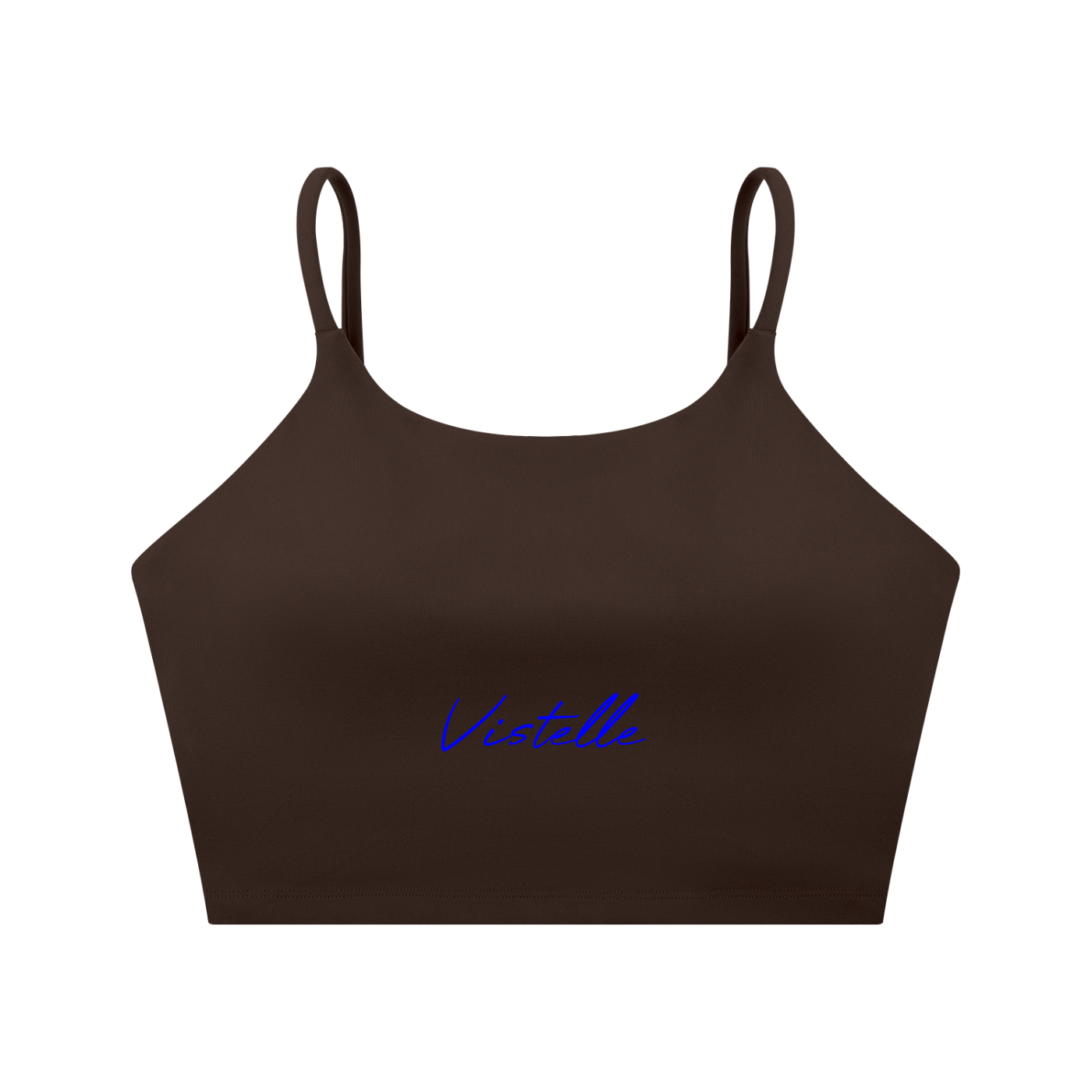 Vistelle Sports Spaghetti strap yoga sports bra
