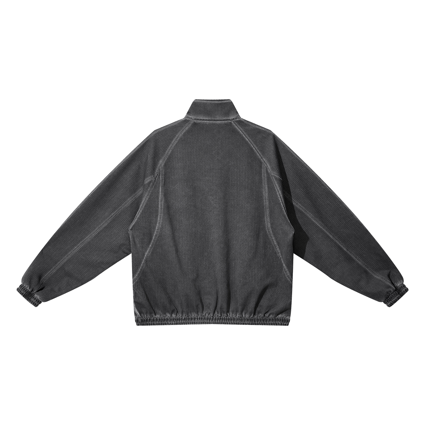 Vistelle Luxe Premium unisex vintage wash full zip mesh jacket