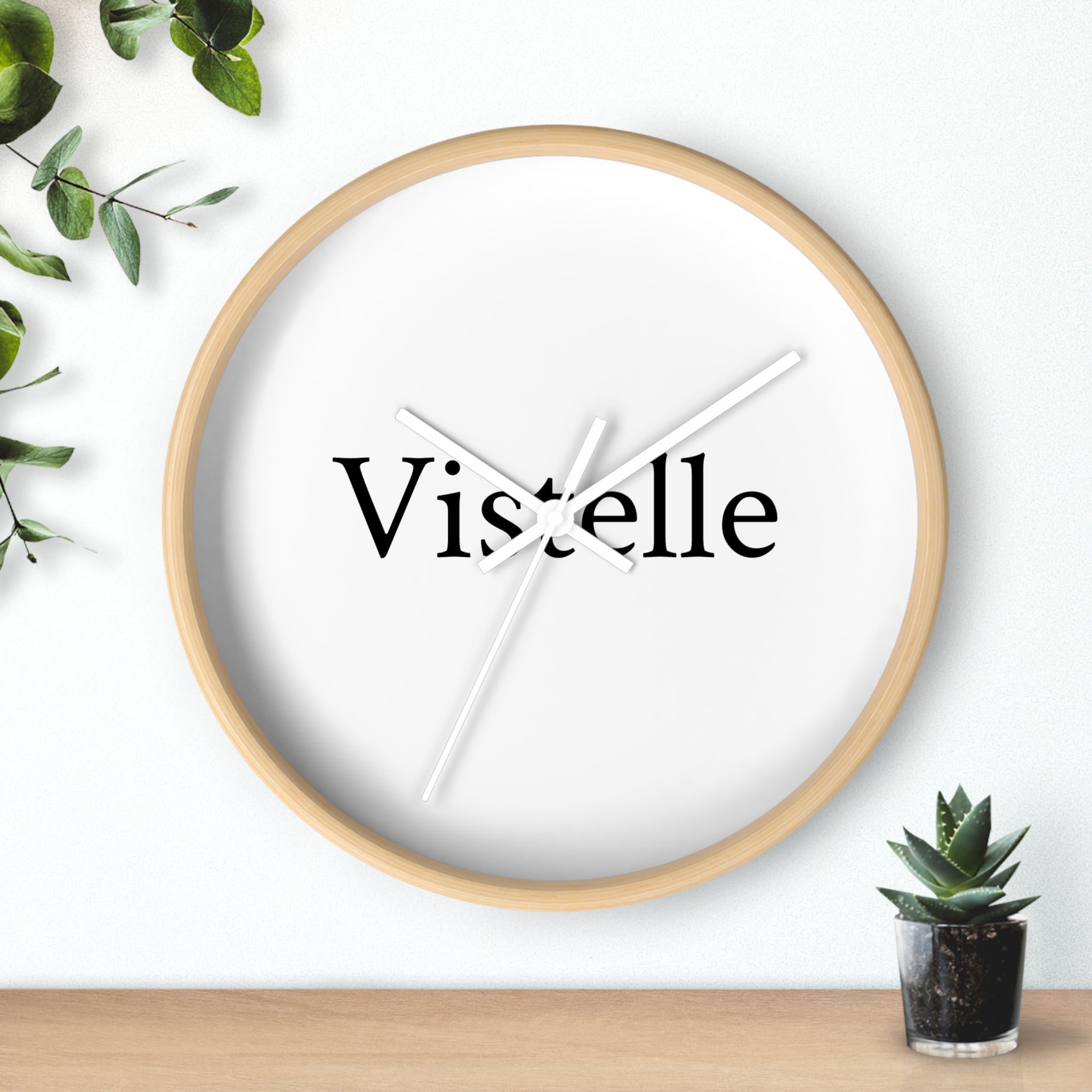 Vistelle minimalist wall clock
