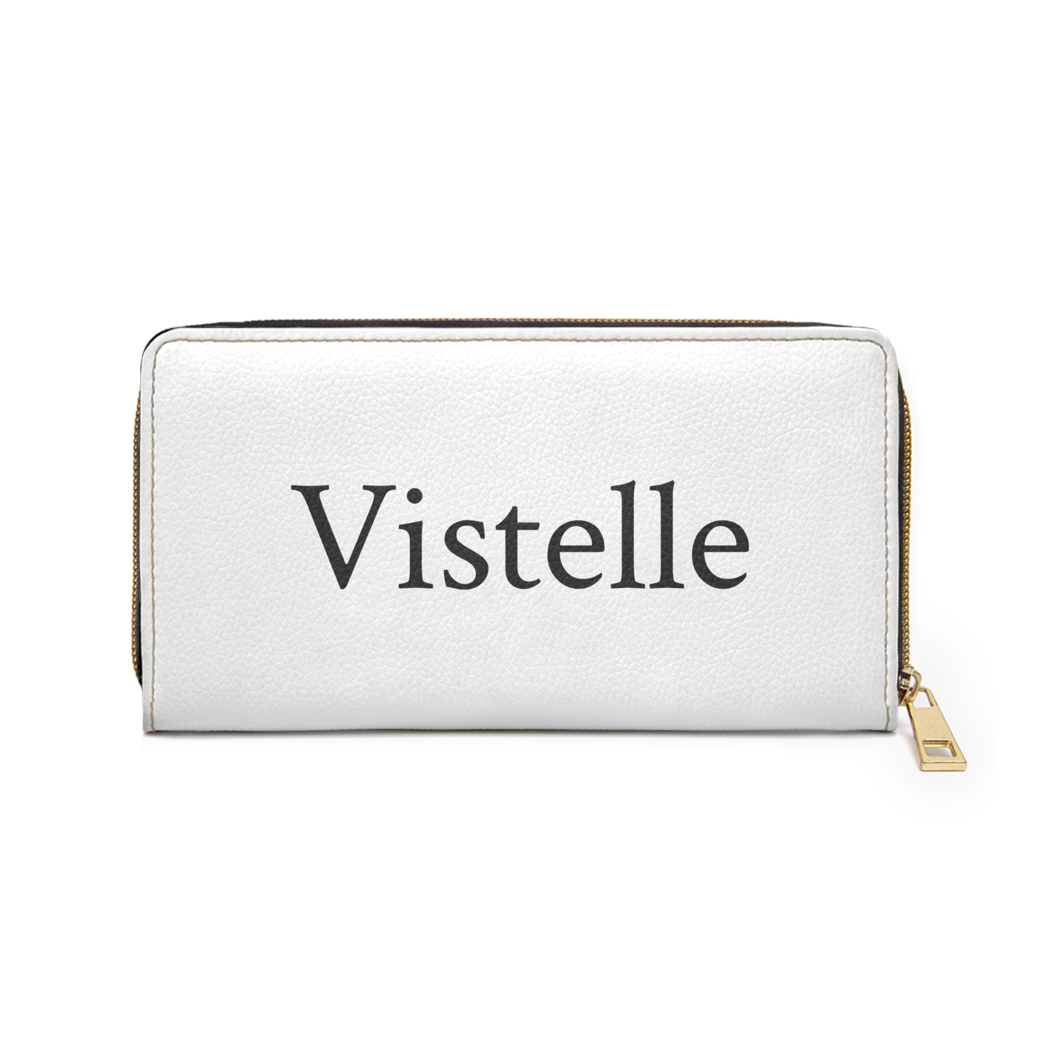 Vistelle zipper wallet (White)