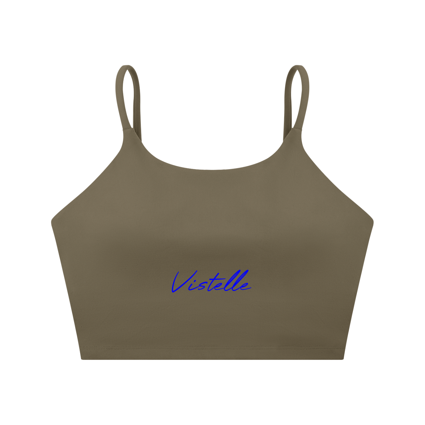 Vistelle Sports Spaghetti strap yoga sports bra