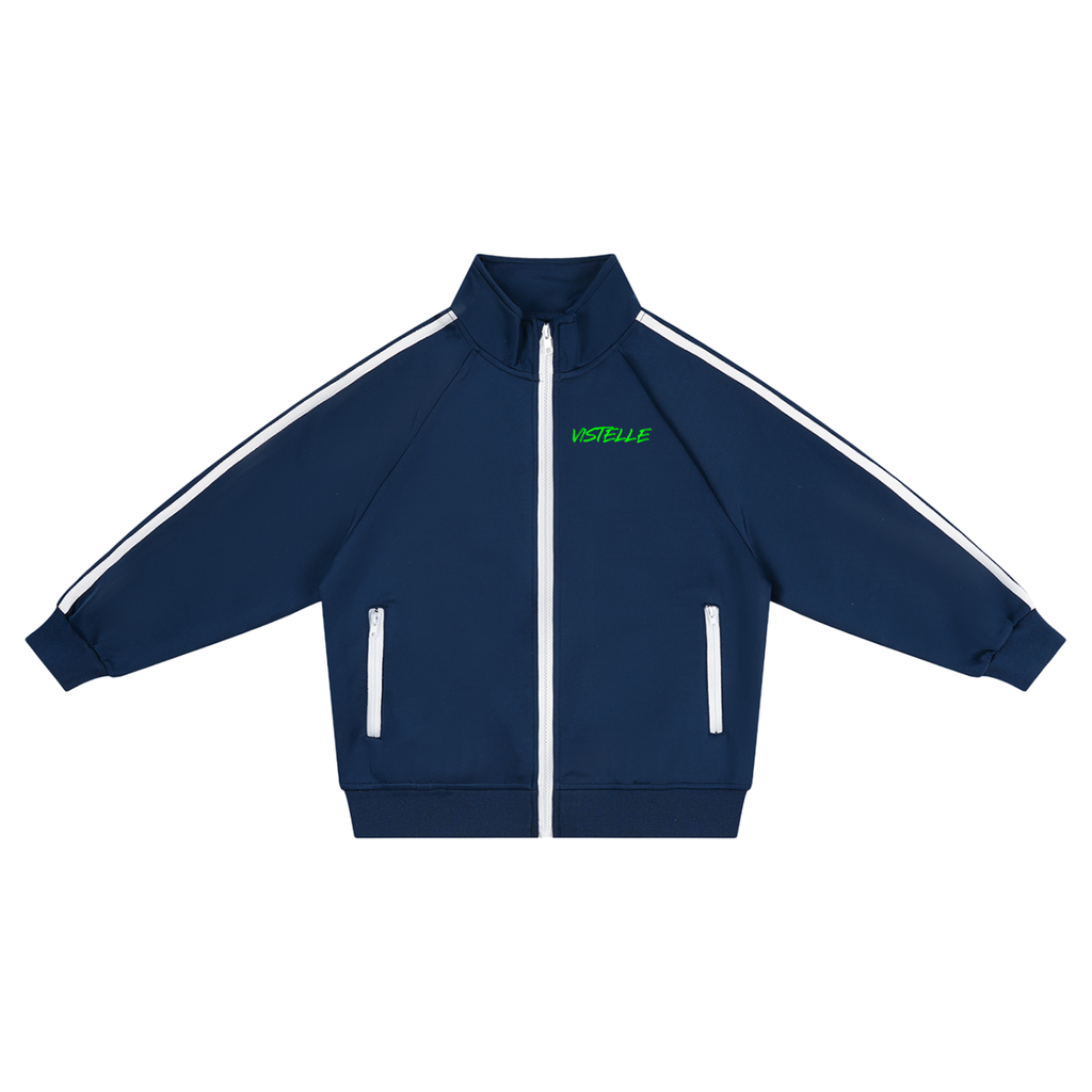 Vistelle kids’ contrast tape coach jacket