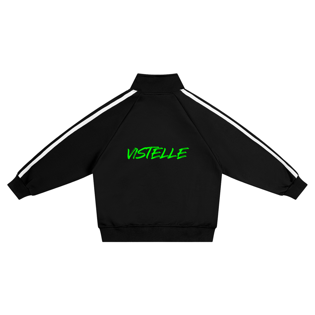 Vistelle kids’ contrast tape coach jacket