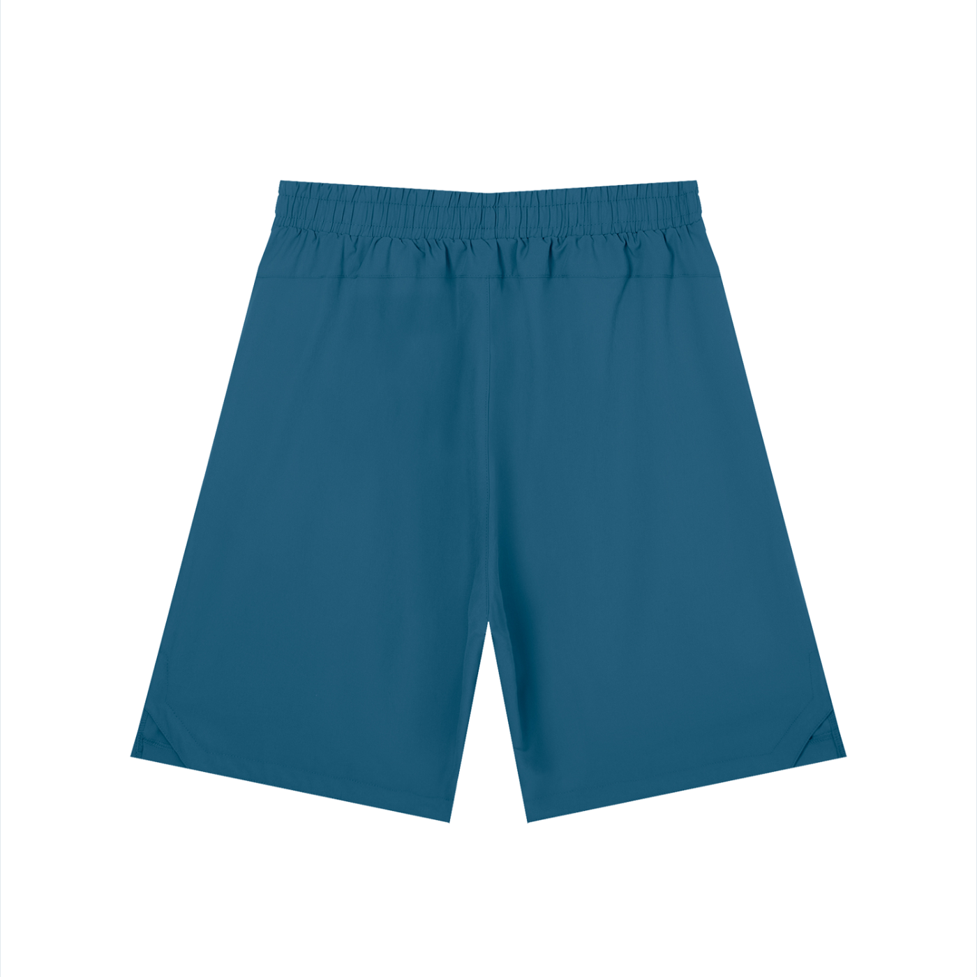 Vistelle men’s solid elastic waist shorts