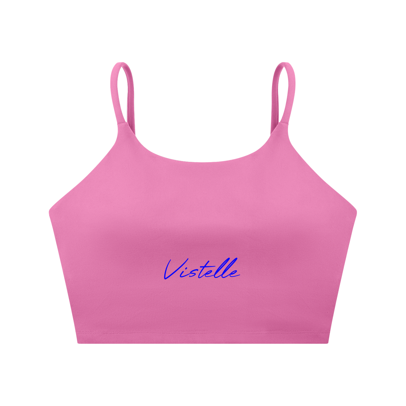 Vistelle Sports Spaghetti strap yoga sports bra
