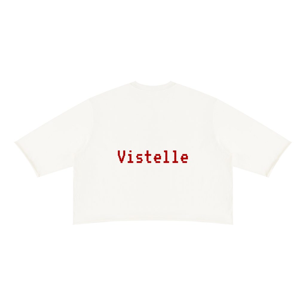 Vistelle Premium unisex mineral wash raw hem boxy T-Shirt
